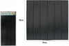 Piastrella-Mattonella-3d-Adesivo-Parete-Muro-Pannello-70x70cm-Legno-Nero-71103