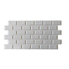 Pannelli 3D Rivestimento a parete in PVC effetto PIASTRELLE CERAMICA 96x48cm Realistici, isolanti, idrorepellenti.
