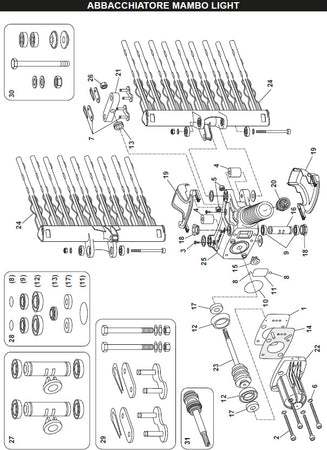 Piastrina di ricambio per cassetto abbacchiatore Zanon Mambo Light Giardino e giardinaggio/Giardinaggio/Prodotti fitosanitari e pesticidi/Reti protettive La Zappa - Altamura, Commerciovirtuoso.it