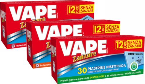 Piastrine-150-Pezzi-Vape-Insetticida-Ricarica-Anti-Zanzare-Protezione-Insetti