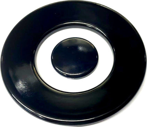 PIATTELLI NERI LUCIDI PER BRUCIATORE TRIPLA CORONA PIANO COTTURA BEKO B897 S897 Casa e cucina/Utensili da cucina/Bruciatori da cucina Rossi Ricambi - Venetico Marina, Commerciovirtuoso.it