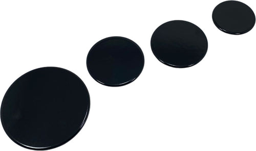 PIATTELLI SPARTIFIAMMA PIANO COTTURA REX ELECTROLUX ZANUSSI ZOPPAS AEG 4 FUOCHI Casa e cucina/Utensili da cucina/Bruciatori da cucina Rossi Ricambi - Venetico Marina, Commerciovirtuoso.it