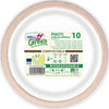 Piatti piani Twin - in polpa - D 22 cm - Dopla Green - conf.10 pezzi Casa e cucina/Stoviglie/Stoviglie monouso/Piatti Eurocartuccia - Pavullo, Commerciovirtuoso.it