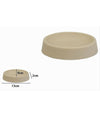 Piattino Per Sapone Beige Lavorato Portasaponetta Moderno Accessorio Bagno 79792