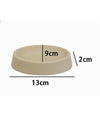Piattino Per Sapone Beige Lavorato Portasaponetta Moderno Accessorio Bagno 79792