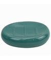 Piattino Per Sapone Ceramica Verde Porta Saponetta Moderno Accessori Bagno 79266