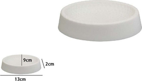 Piattino Per Sapone Decorato Bianco Portasaponetta Moderno Accessori Bagno 79780 Casa e cucina/Bagno/Accessori per il bagno/Dosatori e porta accessori/Portasapone Trade Shop italia - Napoli, Commerciovirtuoso.it