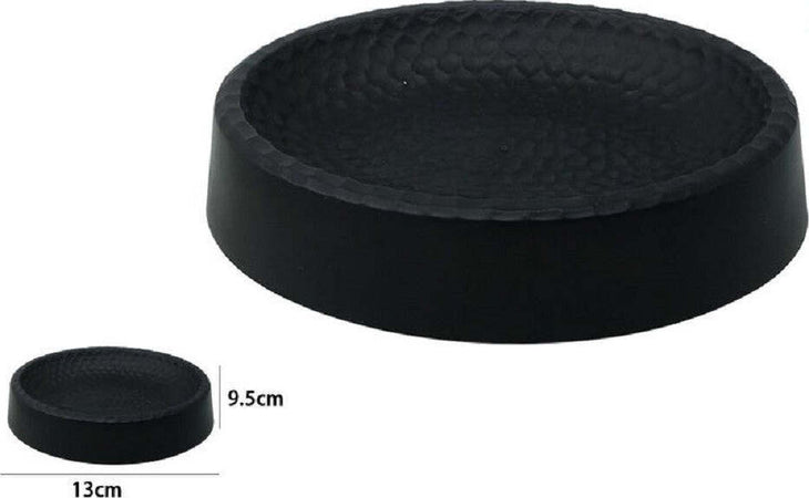 Piattino Per Sapone Decorato Nero Portasaponetta Moderno Accessori Bagno 79184 Casa, arredamento e bricolage > Accessori Bagno > Set da Bagno Trade Shop italia - Napoli, Commerciovirtuoso.it