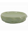 Piattino Per Sapone Porta Saponetta Verde Effetto Cactus Accessorio Bagno 79935