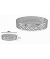 Piattino Porta Sapone Saponetta Accessorio Bagno Argento Stile Baracco Arredo 59108