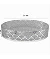 Piattino Porta Sapone Saponetta Accessorio Bagno Argento Stile Baracco Arredo 59108