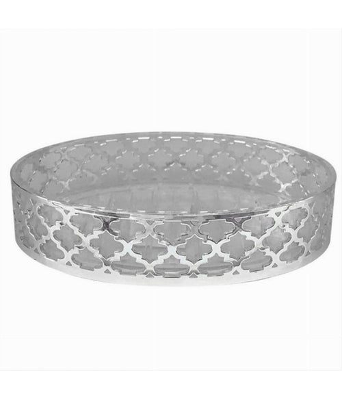 Piattino Porta Sapone Saponetta Accessorio Bagno Argento Stile Baracco Arredo 59108