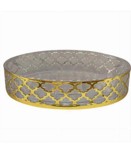 Piattino Porta Sapone Saponetta Accessorio Bagno Oro Stile Baracco Arredo 59105