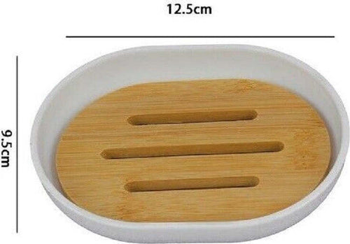 Piattino Porta Sapone Saponetta Bianco Legno Accessori Bagno 12.5 X 9.5 Cm 69480 Casa, arredamento e bricolage > Accessori Bagno > Set da Bagno Trade Shop italia - Napoli, Commerciovirtuoso.it