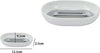 Piattino-Porta-Sapone-Saponetta-Bianco-Silver-Accessori-Bagno-12.5-X-9.5cm-79865