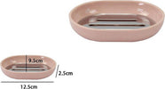 Piattino Porta Sapone Saponetta Rosa Silver Accessori Bagno 12.5 X 9.5 Cm 79871 Casa, arredamento e bricolage > Accessori Bagno > Set da Bagno Trade Shop italia - Napoli, Commerciovirtuoso.it