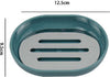 Piattino Porta Sapone Saponetta Verde Petrolio Silver Bagno 12.5 X 9.5 Cm 69476 Casa e cucina/Bagno/Accessori e biancheria da bagno per bambini/Accessori/Dosatori e porta accessori/Piattini portasapone Trade Shop italia - Napoli, Commerciovirtuoso.it