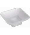 Piattino Ricambio Porta Sapone In Vetro Satinato Quadrato Bagno Accessorio 87264