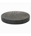 Piattino Sapone Portasaponetta Motivo Etnico Nero Accessorio Arredo Bagno 79965