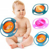 PIATTO 360° GIROSCOPIO CIOTOLA PLASTICA PRANZO CENA NEONATO A PROVA DI BAMBINO  Trade Shop italia - Napoli, Commerciovirtuoso.it