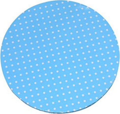 Piatto-Base-Sottotorta-Tondo-Azzurro-A-Pois-Carta-Diametro-29cm-Feste-Party