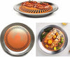 Piatto-Cottura-Grill-Titanio-Ceramica-Piano-Antiaderente-Senza-Fumo-Barbecue