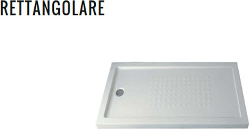 Piatto-Doccia-Acrilico-Bianco-scarico-incluso-Ultraslim-altezza-5.5cm
