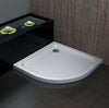 Piatto Doccia Angolare Bianco in Acrilico H 5cm Piatto Doccia Design Semicircolare Rinforzato Con Piletta Inclusa Casa e cucina/Bagno/Attrezzature per bagni/Docce e componenti doccia/Box doccia Shopbagno.it - Roma, Commerciovirtuoso.it