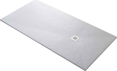 Piatto Doccia Bianco Marmo Resina Super Sottile H 2.5 Cm Piatto Doccia Design Moderno Griglia Di Scarico Cromata Casa e cucina/Bagno/Attrezzature per bagni/Docce e componenti doccia/Box doccia Shopbagno.it - Roma, Commerciovirtuoso.it