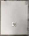 Piatto Doccia Bianco Marmo Resina Super Sottile H 2.5 Cm Piatto Doccia Design Moderno Griglia Di Scarico Cromata Casa e cucina/Bagno/Attrezzature per bagni/Docce e componenti doccia/Box doccia Shopbagno.it - Roma, Commerciovirtuoso.it