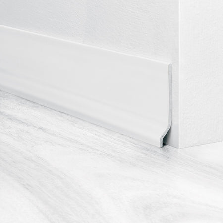 Battiscopa in resina "Easy Light" per pavimenti laminati o Parquet "Made in Italy"