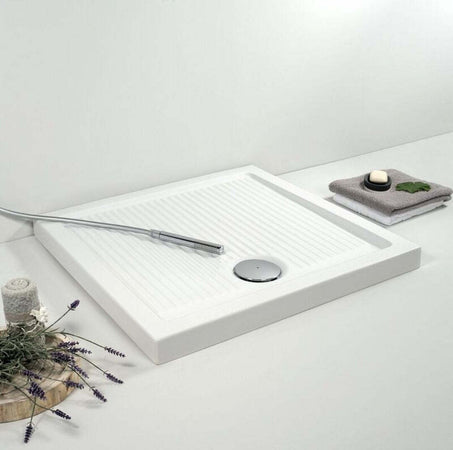 Piatto doccia in Porcellana Altezza 6,5 cm Bianco Quadrato o Rettangolare Fai da te/Attrezzature per cucine e bagni/Attrezzature per bagni/Docce e componenti doccia/Piatti doccia Ogomondo - Martina Franca, Commerciovirtuoso.it