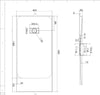 Piatto Doccia In SMC Effetto Pietra - Beige