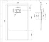 Piatto Doccia In SMC Effetto Pietra - Beige