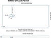 Piatto Doccia Mineralmarmo Ardesia effetto Pietra Marrone Cioccolato Fai da te/Attrezzature per cucine e bagni/Attrezzature per bagni/Docce e componenti doccia/Piatti doccia StileBagno - Roma, Commerciovirtuoso.it