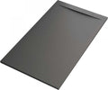 Piatto-Doccia-Mineralmarmo-effetto-Pietra-Antracite-Venice