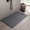 Piatto-Doccia-Mineralmarmo-effetto-Pietra-Antracite-Venice