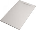 Piatto-Doccia-Mineralmarmo-effetto-Pietra-Ardesia-Bianco-Venice