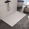 Piatto-Doccia-Mineralmarmo-effetto-Pietra-Ardesia-Bianco-Venice