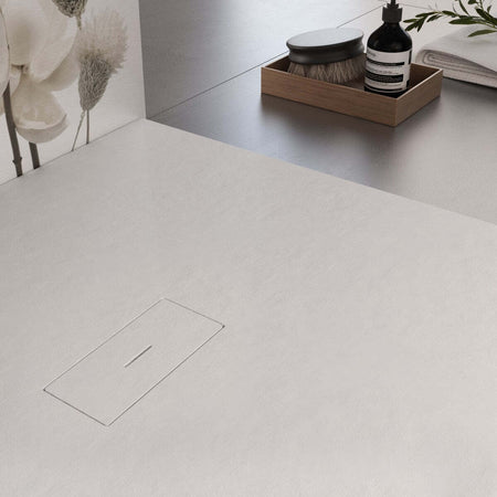 Piatto Doccia Mineralmarmo effetto pietra Bianco DUBAI Fai da te/Attrezzature per cucine e bagni/Attrezzature per bagni/Docce e componenti doccia/Piatti doccia StileBagno - Roma, Commerciovirtuoso.it