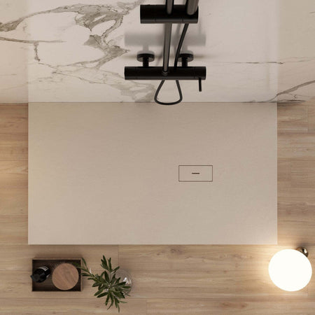 Piatto Doccia Mineralmarmo effetto pietra Crema DUBAI Fai da te/Attrezzature per cucine e bagni/Attrezzature per bagni/Docce e componenti doccia/Piatti doccia StileBagno - Roma, Commerciovirtuoso.it