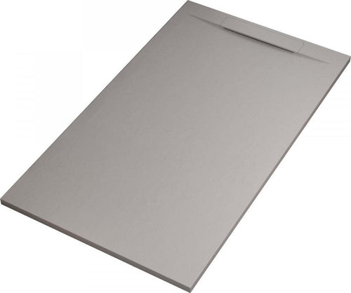 Piatto-Doccia-Mineralmarmo-effetto-pietra-Grigio-Chiaro-Venice