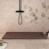 Piatto-Doccia-Mineralmarmo-effetto-pietra-Marrone-Venice