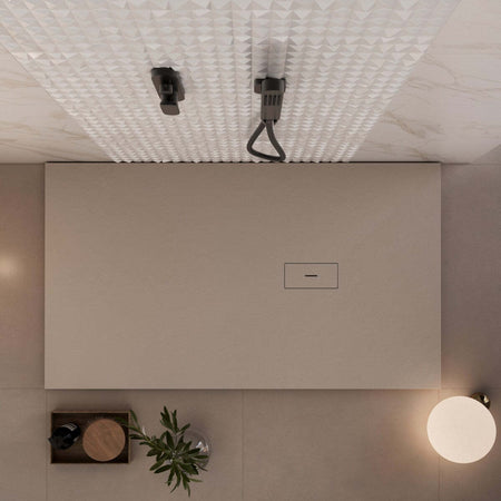 Piatto Doccia Mineralmarmo effetto pietra Tortora DUBAI Fai da te/Attrezzature per cucine e bagni/Attrezzature per bagni/Docce e componenti doccia/Piatti doccia StileBagno - Roma, Commerciovirtuoso.it