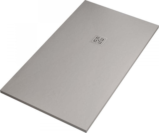 Piatto-Doccia-Mineralmarmo-Grigio-Chiaro-modello-Roma
