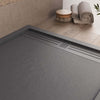 Piatto Doccia Mineralmarmo Griglia Laterale Antracite Sun Fai da te/Attrezzature per cucine e bagni/Attrezzature per bagni/Docce e componenti doccia/Piatti doccia StileBagno - Roma, Commerciovirtuoso.it