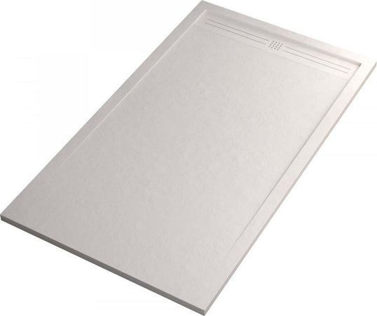 Piatto Doccia Mineralmarmo Griglia Laterale Bianco Sun Fai da te/Attrezzature per cucine e bagni/Attrezzature per bagni/Docce e componenti doccia/Piatti doccia StileBagno - Roma, Commerciovirtuoso.it