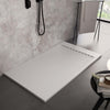 Piatto Doccia Mineralmarmo Griglia Laterale Bianco Unique Fai da te/Attrezzature per cucine e bagni/Attrezzature per bagni/Docce e componenti doccia/Piatti doccia StileBagno - Roma, Commerciovirtuoso.it