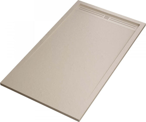 Piatto Doccia Mineralmarmo Griglia Laterale Crema Sun Fai da te/Attrezzature per cucine e bagni/Attrezzature per bagni/Docce e componenti doccia/Piatti doccia StileBagno - Roma, Commerciovirtuoso.it