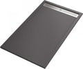 Piatto Doccia Mineralmarmo Griglia Laterale inox Antracite Moon Fai da te/Attrezzature per cucine e bagni/Attrezzature per bagni/Docce e componenti doccia/Piatti doccia StileBagno - Roma, Commerciovirtuoso.it